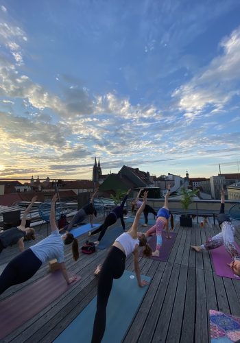 Rooftop Yoga 2